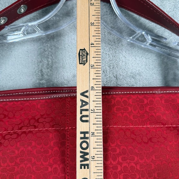Coach Red Shoulder Bag - Picture 12 of 12